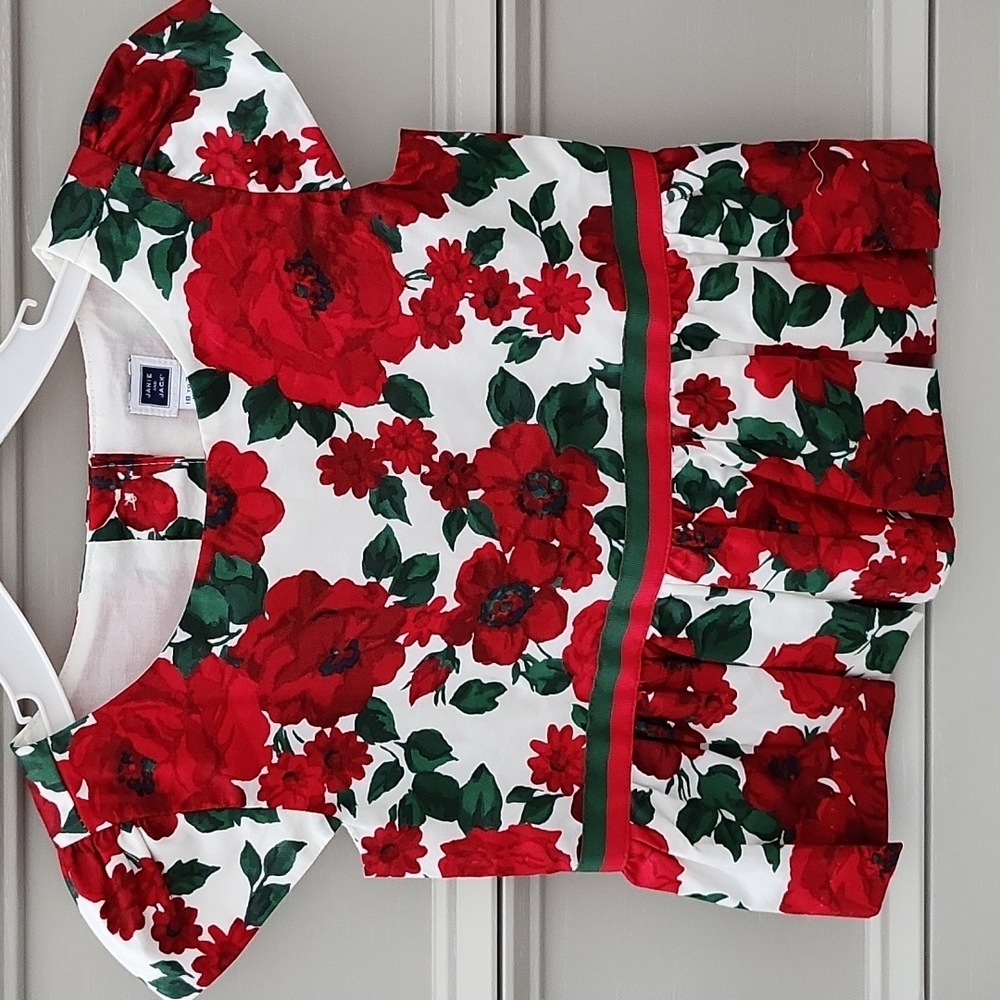 NWT Janie and Jack 18-24 months floral top